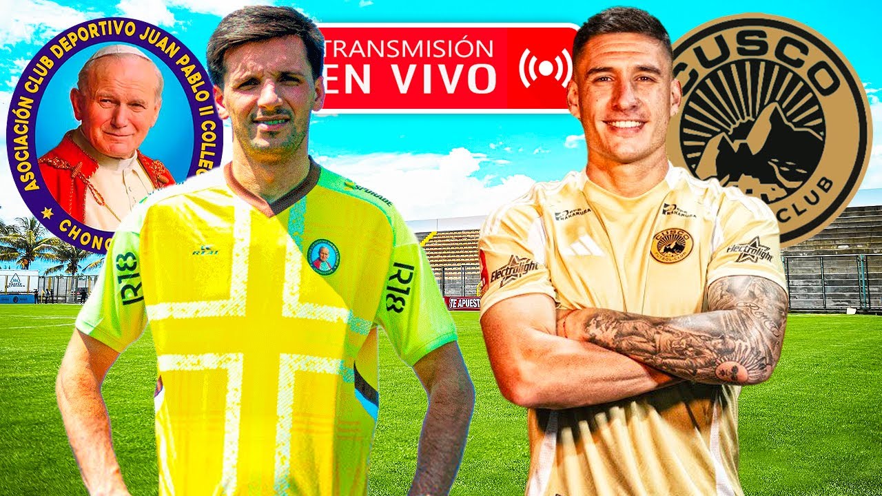 JUAN PABLO II vs CUSCO FC 🔴 EN VIVO por la fecha 7 del Torneo Clausura ...