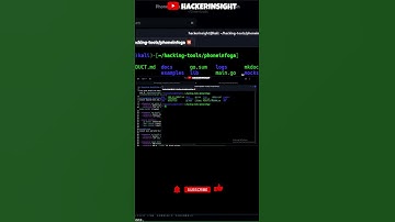 Hack Any Phone Number: PhoneInfoga OSINT Tutorial 2025  | #hackerinsight  #cybersecurity #kali