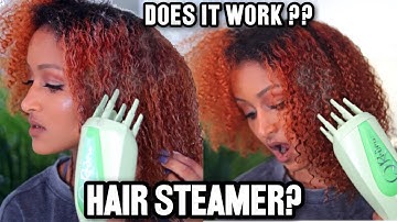 Q-REDEW HAIR STEAMER DEEP CONDITIONING? DOES IT WORK? FULL DEMO + REVIEW