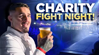 Charity Fight Night Featuring MMA and Boxing! | Tom Aspinall VLOGS