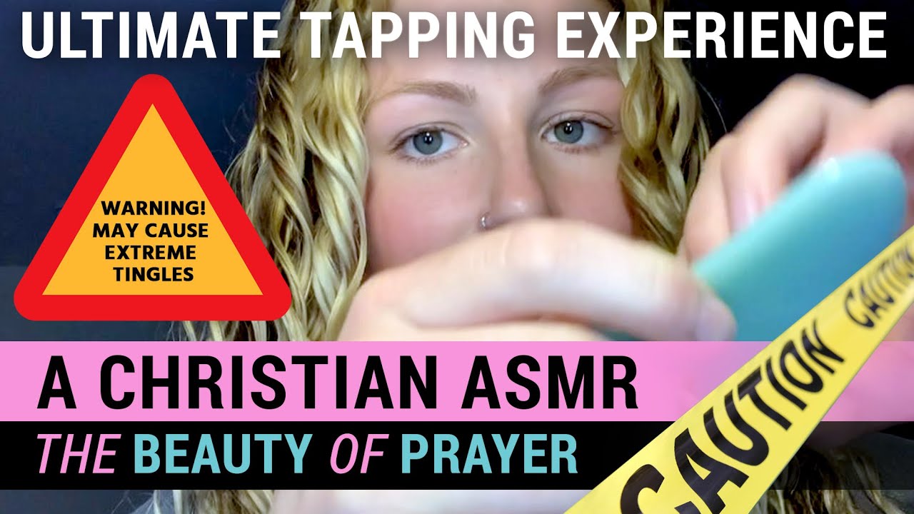 Christian ASMR Tapping | Bible ASMR | The Beauty of Prayer (Relaxing Tapping)