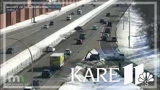 Traffic cams capture double rollover after collision on Hwy. 169