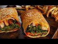 Less than 400 Calorie Grilled Spicy Chicken Sandwich Wrap Recipe!