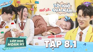 Lớp Học Hoàn Mỹ Mùa 2 Tập 8.1: Min.T đau &quot;quằn quại&quot; vì pha tung đòn chí mạng từ bạn học Thái Ngân