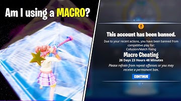 So I Got BANNED For MACRO Cheating (I Got Caught...)