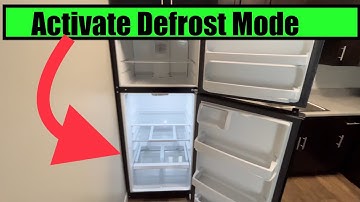 GE Fridge Defrost Mode Manual Start