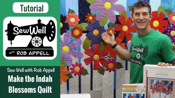 Learn Create The Indah Blossoms Quilt 2024