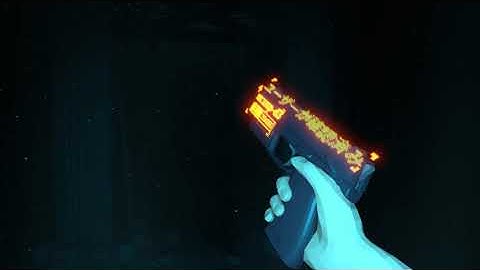 Weapon showcase sound design