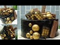 Chocolate cake with golden decoration  chocolate cake at home  how to make chocolate cake