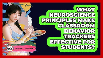 What Neuroscience Principles Make Classroom Behavior Trackers Effective For Students?