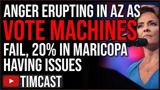 Voting Machines FAILING In Arizona Sparking OUTRAGE, GOP Lawyers ARE ON IT, Go Vote! HOLD THE LINE