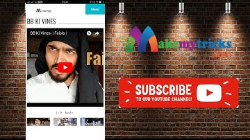 BB Ki Vines App with Thunkable Aia FIle - MakeMyTricks