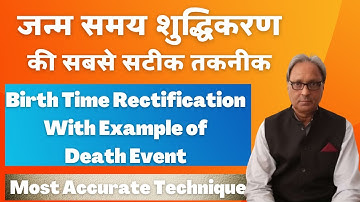 Birth Time Rectification | Process and Example Using Death Event | Cuspal Interlink Astrology