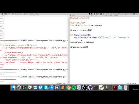 66- Easy Python Programming creating Button
