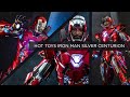 Hot Toys Iron man Silver Centurion Armor Suit Up Version