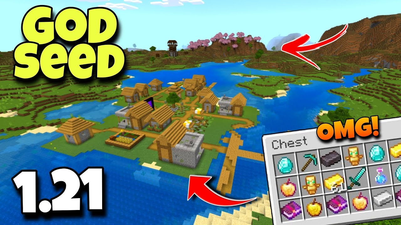🔥(GOD SEED) For Minecraft Bedrock & Pocket Edition | Seed Minecraft 1. ...