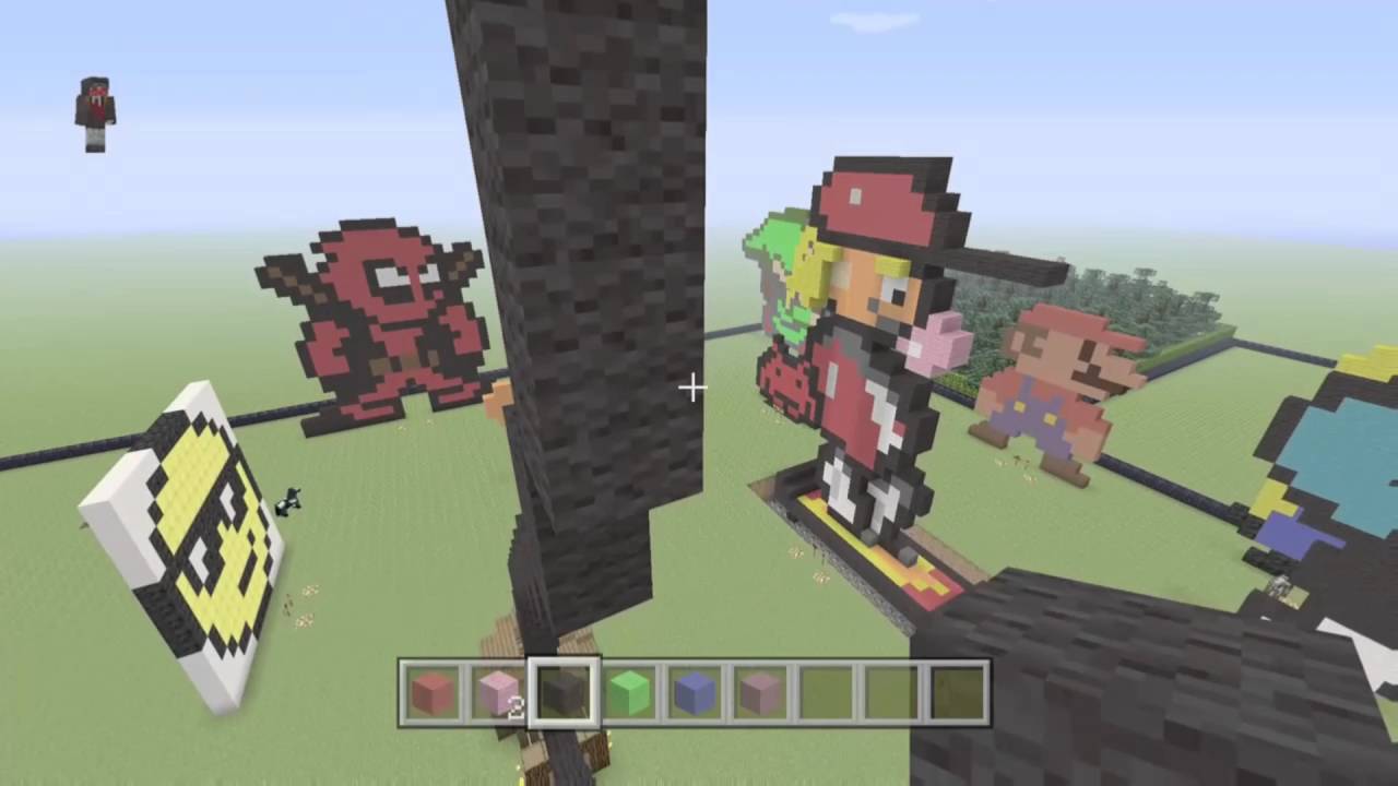 MineCraft:Patrick Star Speed Build - YouTube