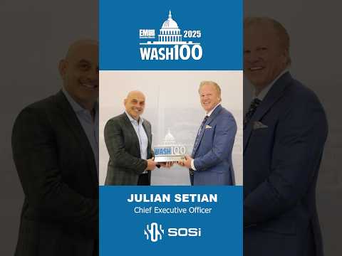Julian Setian Of SOSi Receives 2025 Wash100 Award