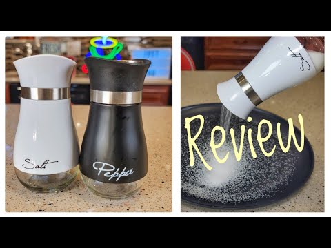 Review Patelai Store Salt & Pepper Shakers   I LOVE THEM!    Easy to Refill