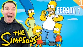 I Watched The Movie.. Now The Show! | The Simpsons Reaction | Season 1 Part 1/4 FIRST TIME WATCHING!