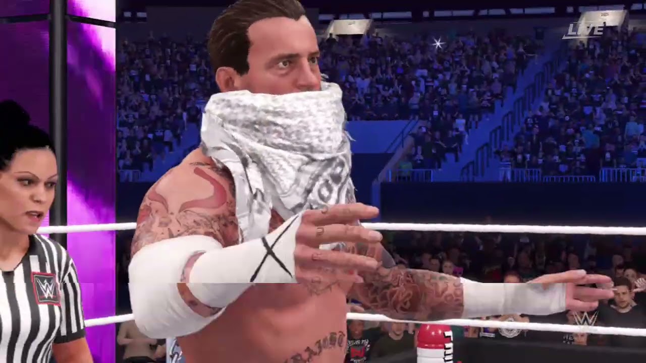 CM Punk Vs Finn Balor One on One Match Elimination Chamber 2026 2k25