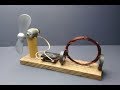 free energy generator device with magnet &amp; dc motor _ science experiment / 2019 , at home