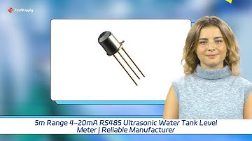 5m Range 4-20mA RS485 Ultrasonic Water Tank Level Meter | Reliable Manufacturer