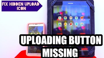 YouTube upload button Missing +How to fix  hidden upload button problem for phones & tablets