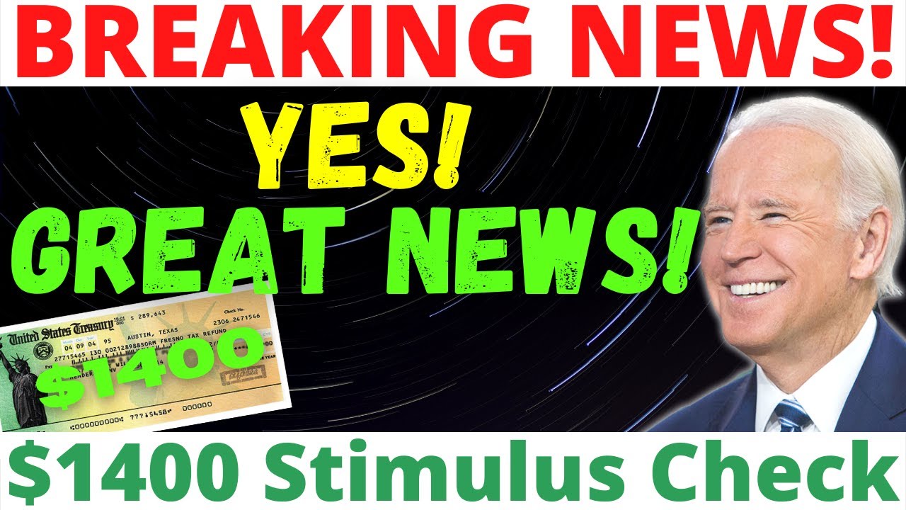 2021 Infrastructure Bill Passed! - $1400 Fourth Stimulus Check Update, Paid Family & Medical Leave - YouTube