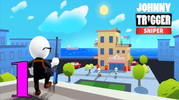 Johnny Trigger - Sniper Game Part 1 Level 1-50 (iOS, Android)
