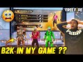 B2K & Green Criminal Vs NayanAsin Pro Rank Lobby Live Stream Reaction 😱 - Garena Free Fire