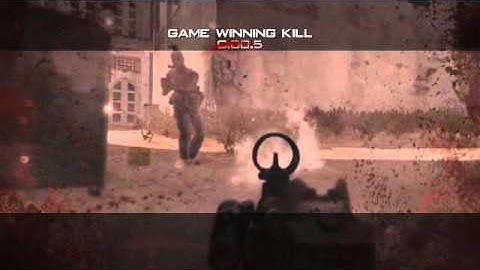 MW3 Final Stand Game Winning Kill