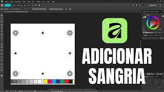 Configuração de Impressão no Affinity : Sangria e Marcas de Corte