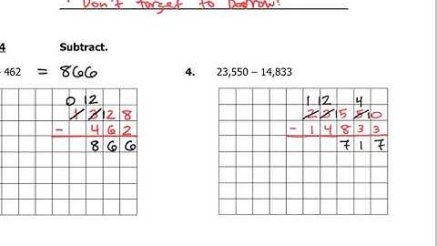1.1 Whole Number Operations