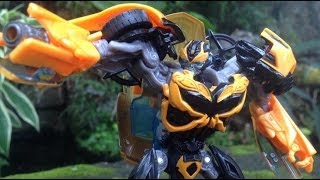 Transformers 4 Age of Extinction Deluxe BUMBLEBEE Review Camaro Concept 2014