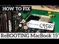 How To Guide: 2010 MacBook Pro 15" Freezing Rebooting Logic Board Fix 820-2850 Bad Cap C9560