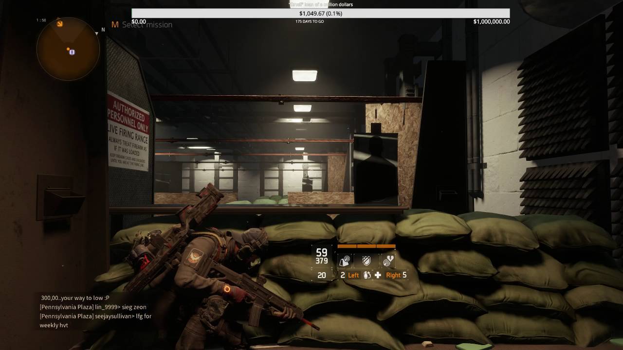 The Division - 1.3 - ACR - (PVE TALENTS) -  NPC Shredding Machine