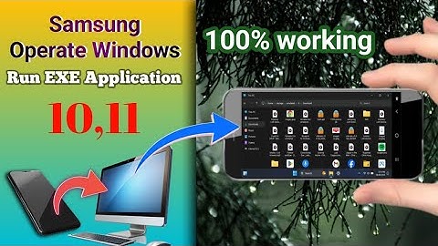 How to Install Windows 10, 11 on Android Phone | Run EXE Applications on Android.