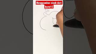 Menggambar Cicak