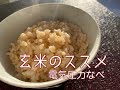 電気圧力鍋でもっちもちの玄米を炊く！【クッキングプロ】