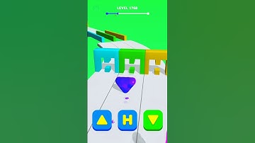 Blob Shifter 3D Level 1768 | Cubic Gaming #shorts #youtubeshorts #gaming