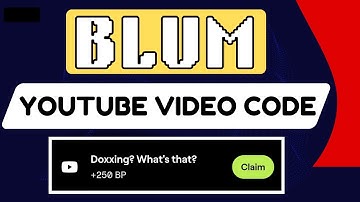 What is Doxxing | Blum Video Code | Blum Youtube Video Code Doxxing