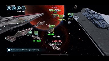 Negotiator vs Triple Attacker Executor - SWGOH