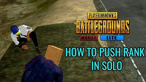 Solo rank push tips | full gameplay | pubg mobile lite