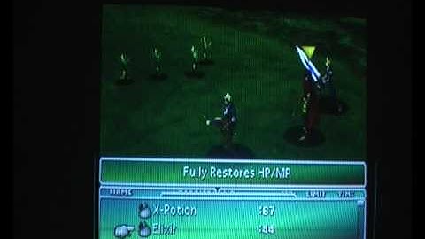 Final Fantasy 7 W Item Glitch