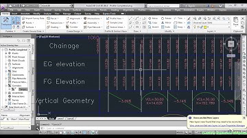 Setting Profile view data band in Civil 3D