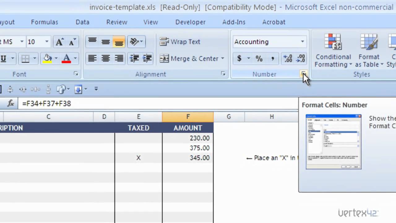 Excel Formula Symbols Chart