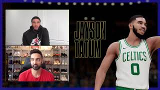 Jayson Tatum Sees His 2k Rating...