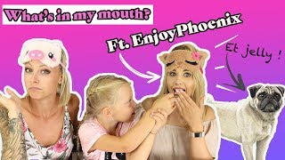 ♡• WHAT'S IN MY MOUTH AVEC ENJOYPHOENIX | CHALLENGE •♡