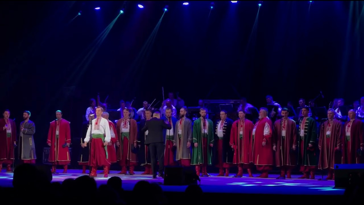 "Дивлюсь я на небо" Дмитро Цимбал. Хор Верьовки. Veryovka